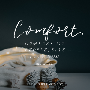 comfort my people